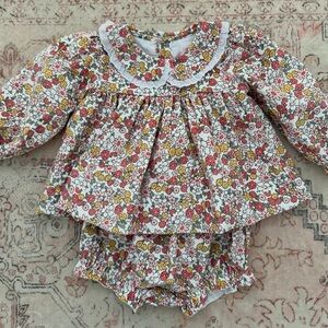 Cecil and Lou Corduroy fall diaper set